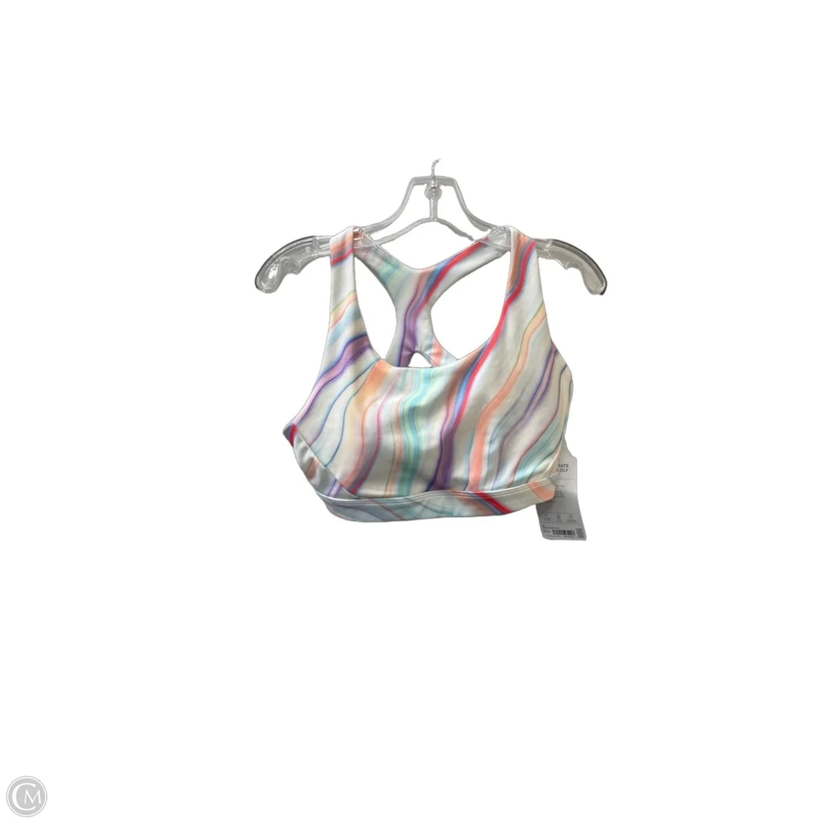 Athletic Bra By Athleta In Multi-colored, Size: L