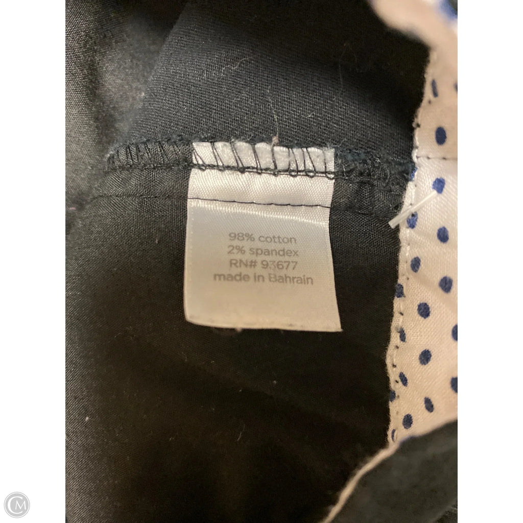 Shorts By Jcp In Black, Size: 18