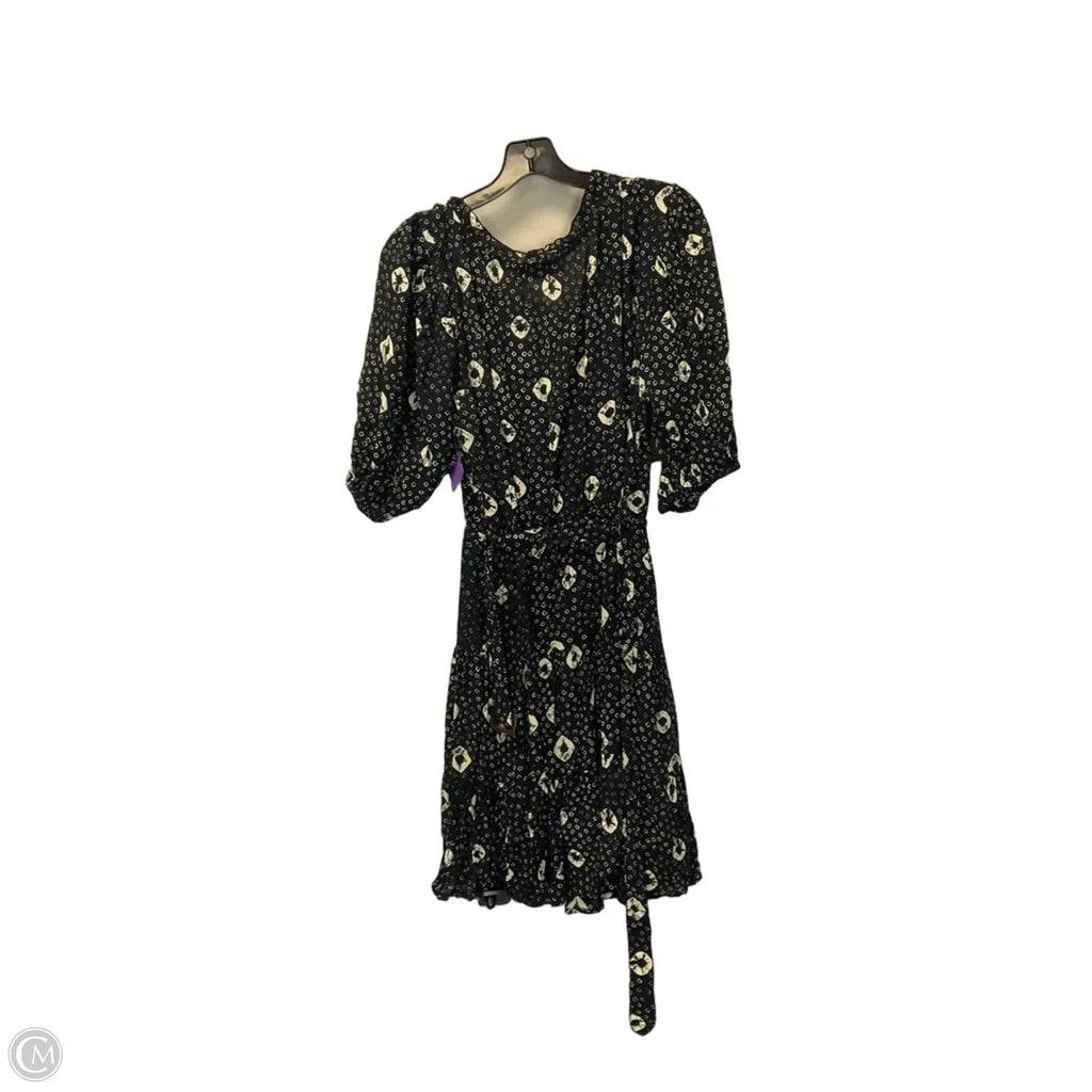 Dress Casual Short By Clothes Mentor In Black & Tan, Size: Xl