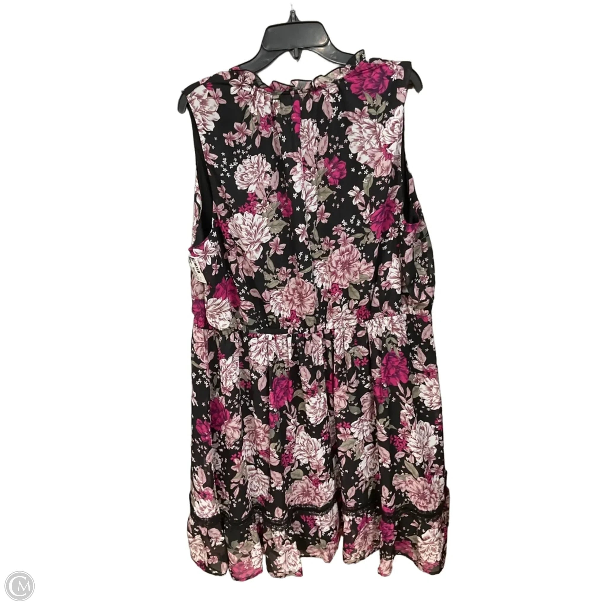 Dress Casual Midi By Lane Bryant In Floral Print, Size: 3x