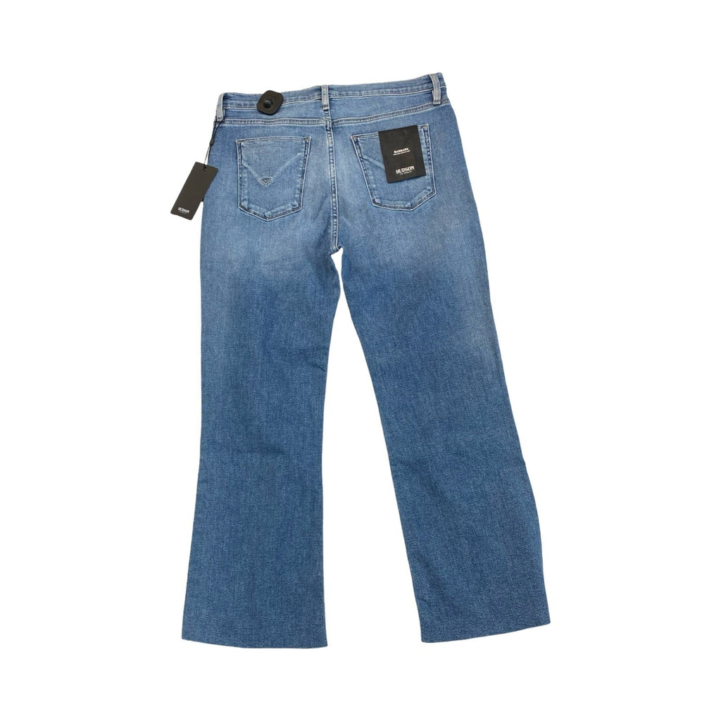 Jeans Boot Cut By Hudson In Blue Denim, Size:14
