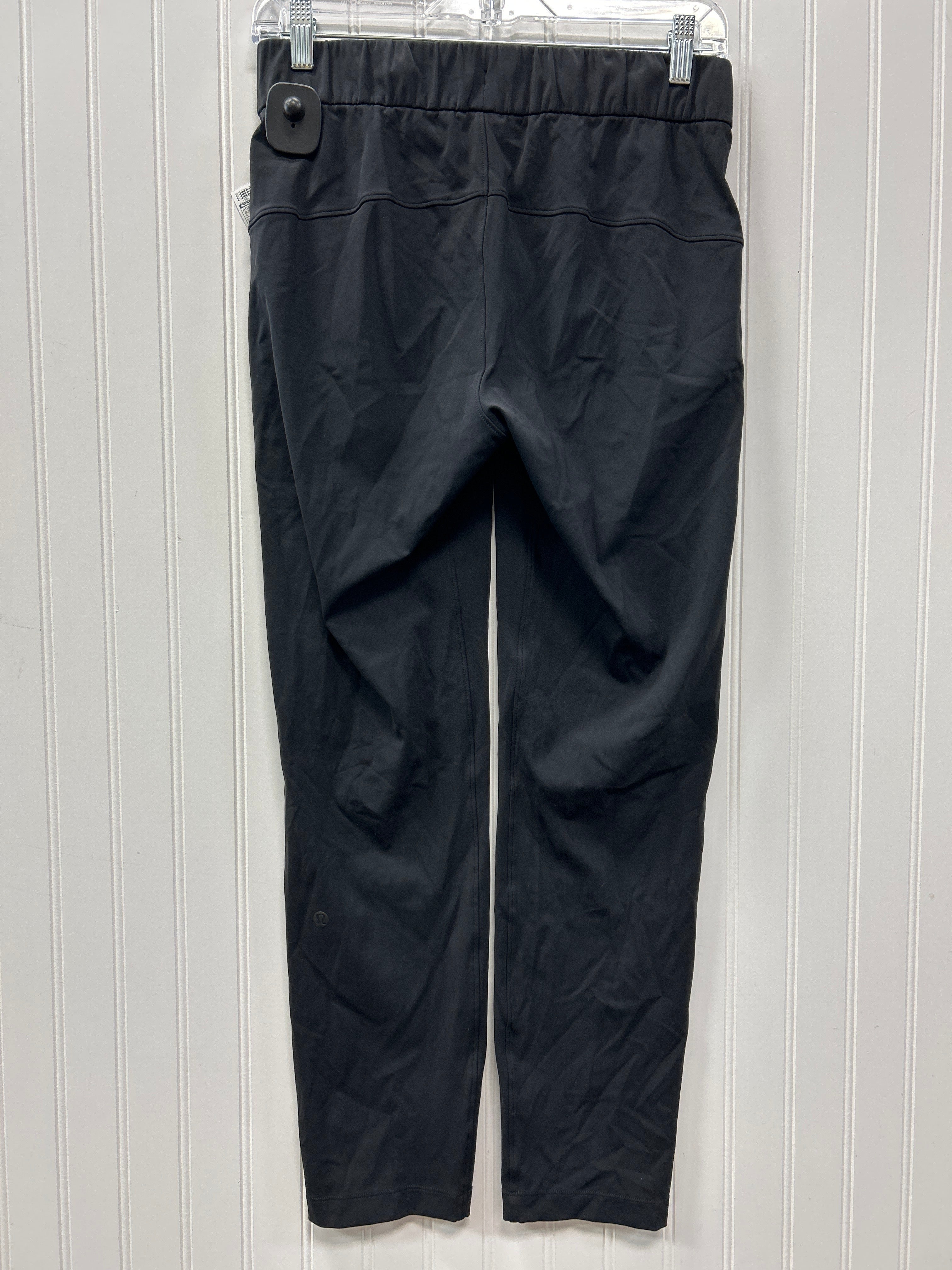 Athletic Pants By Lululemon In Black, Size:4