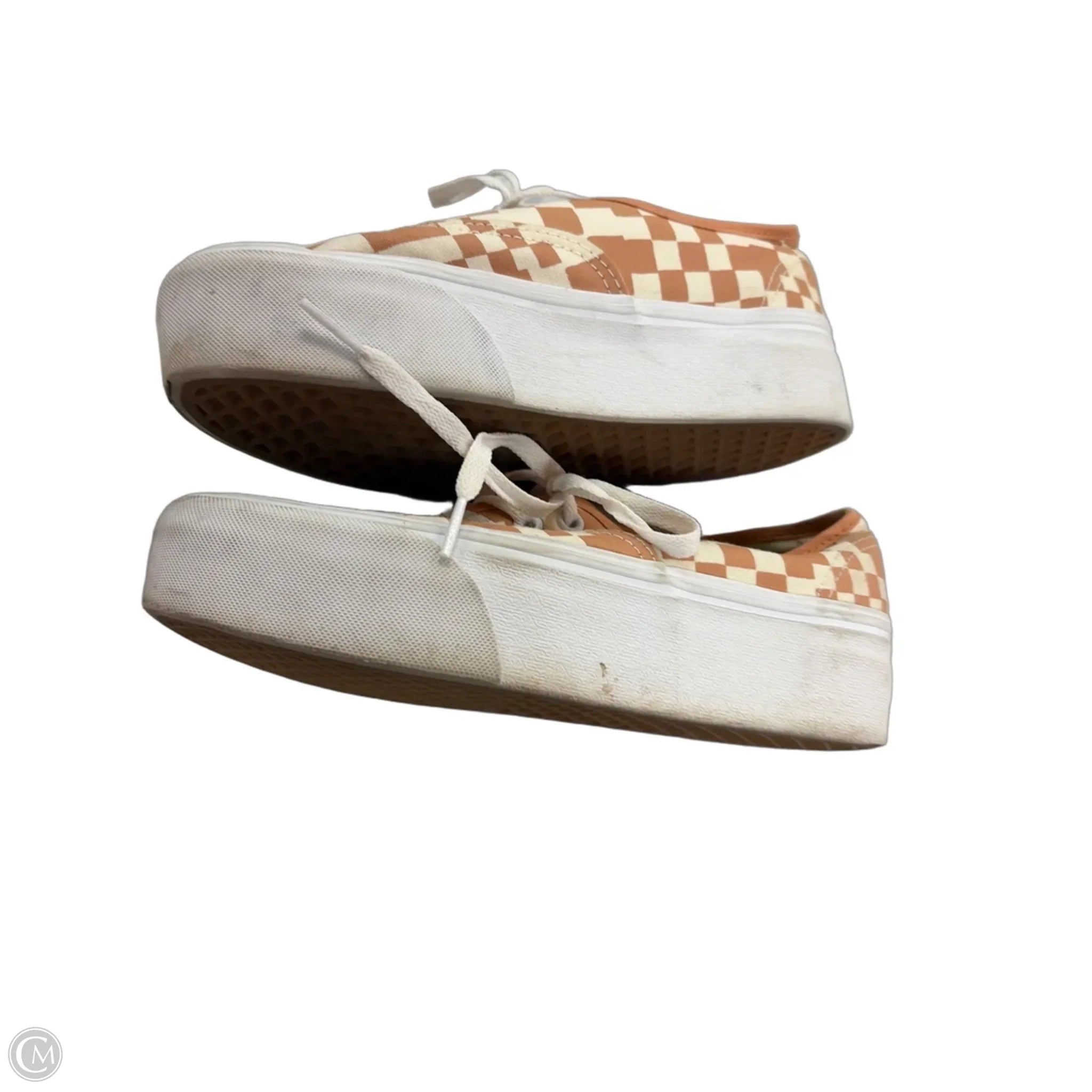 Shoes Sneakers By Vans In Checkered Pattern, Size: 7.5