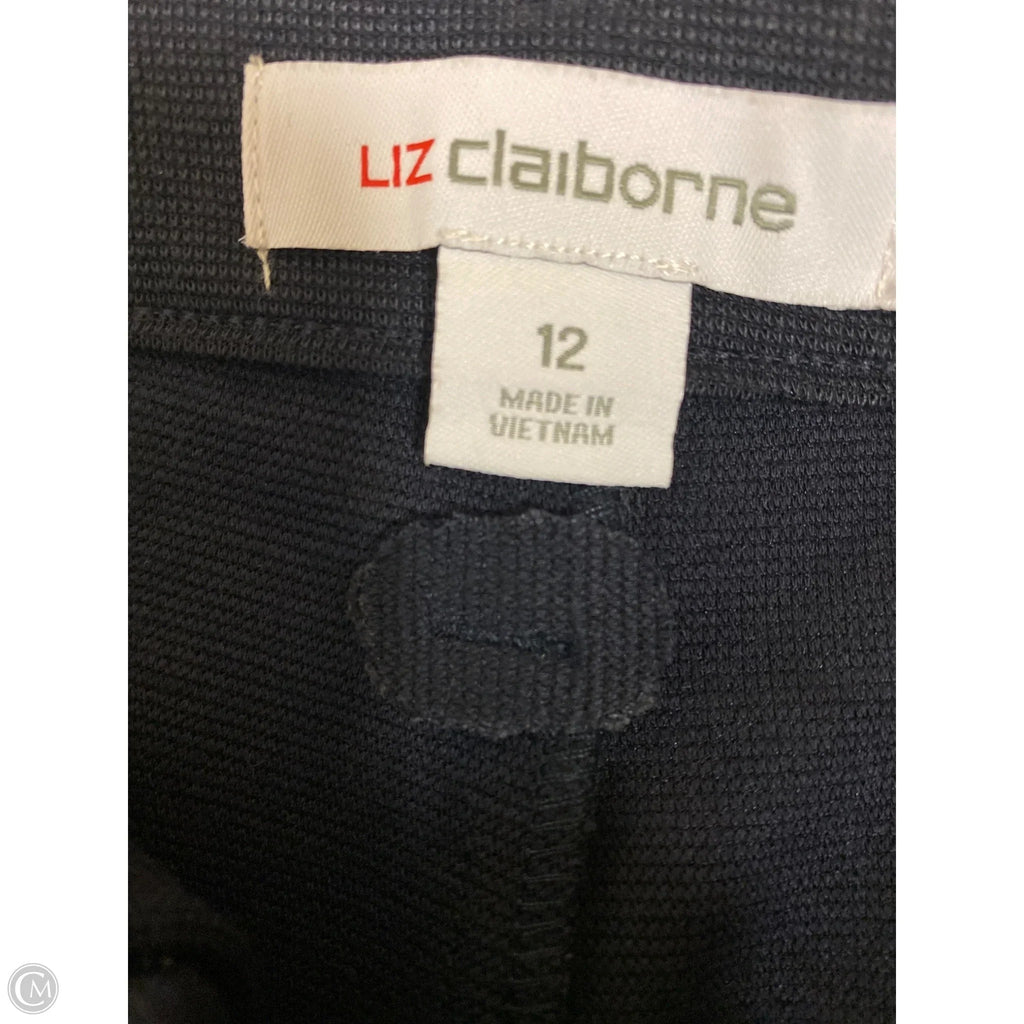 Shorts By Liz Claiborne In Navy, Size: 12