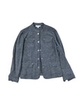 Blazer By Jm Collections In Grey, Size:12
