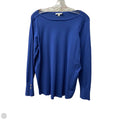 Sweater By Chicos In Blue, Size: L