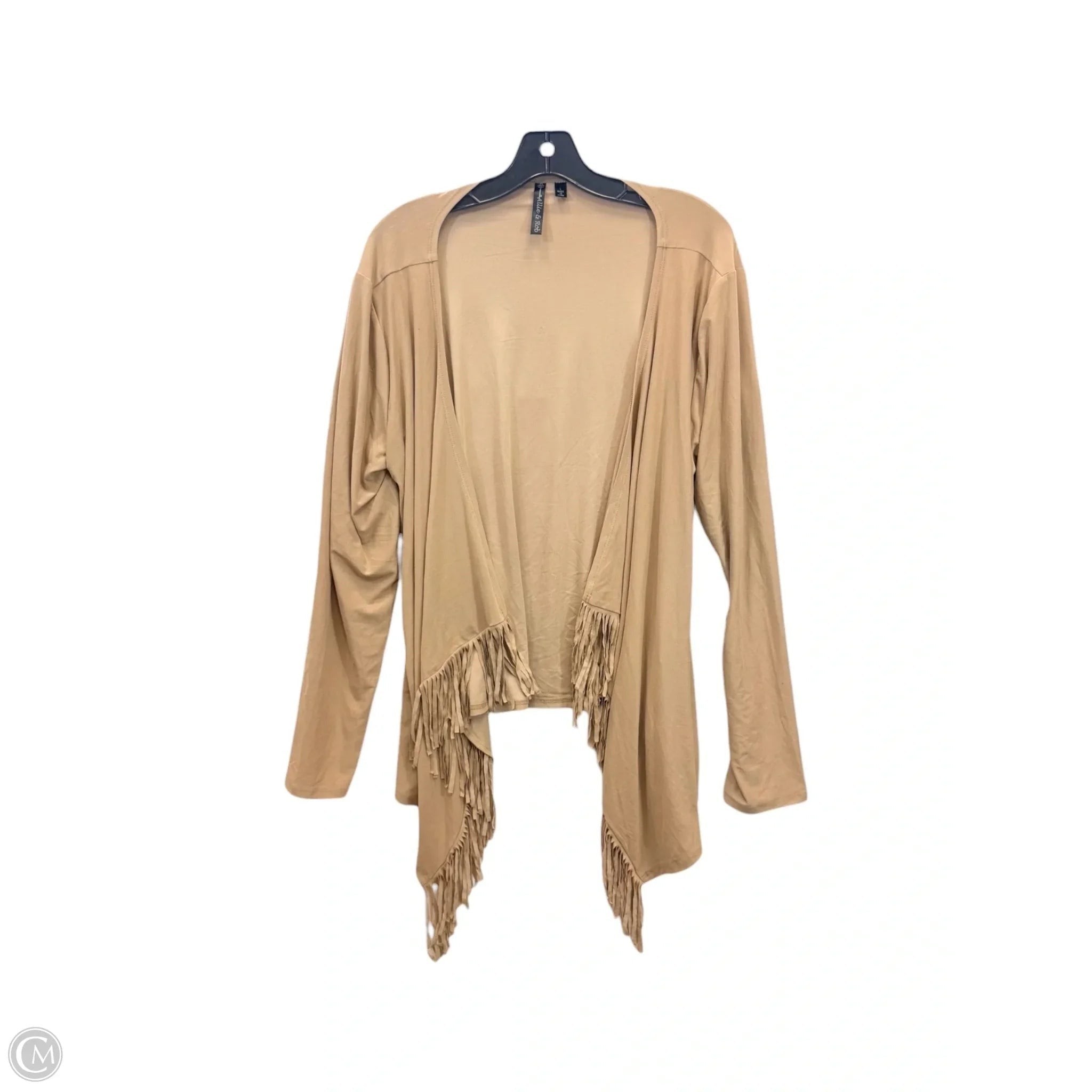 Cardigan By Allie & Rob In Tan, Size: L