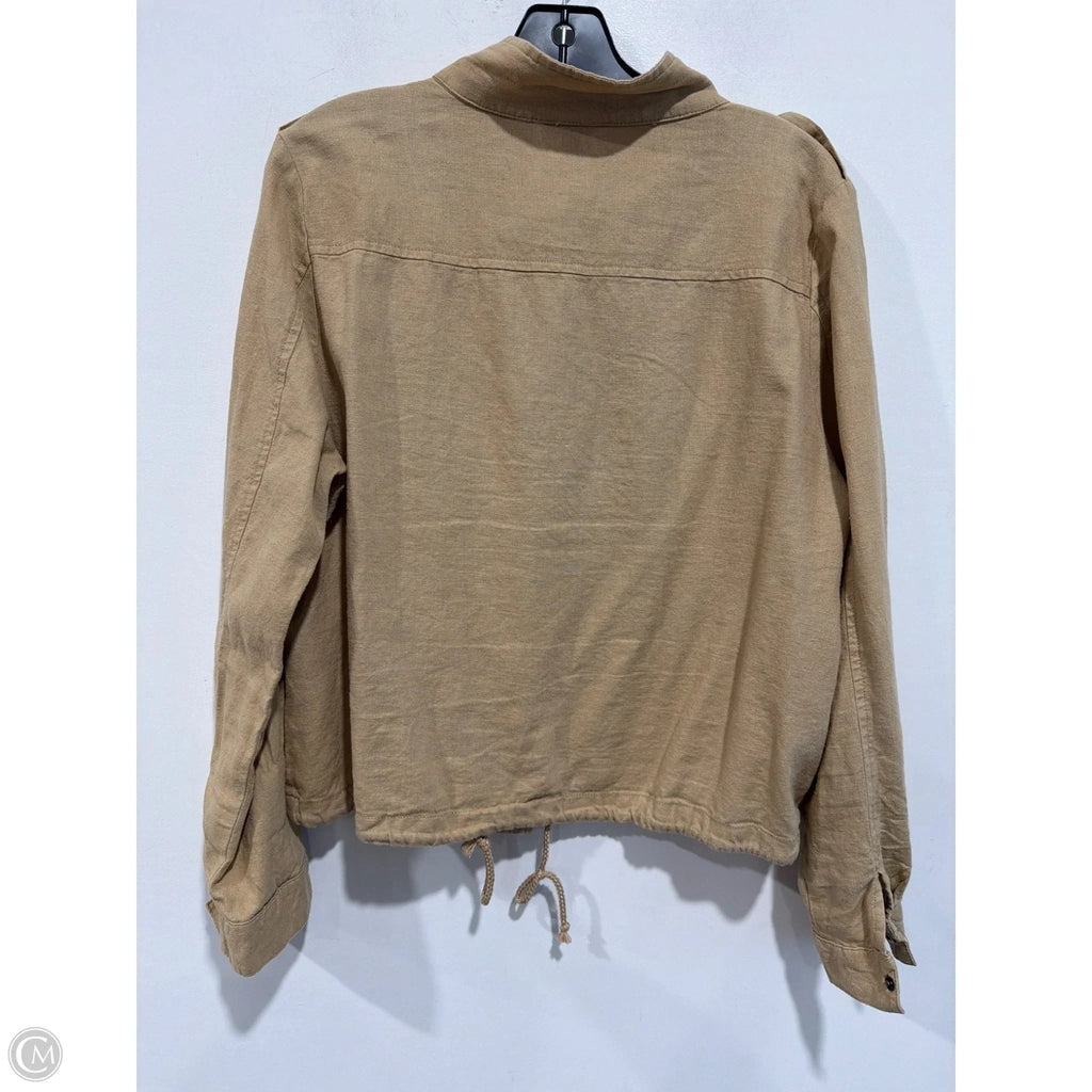 Jacket Other By Versona In Brown, Size: L