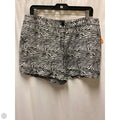 Shorts By Madison In Black & White, Size: 12