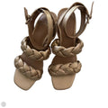 Shoes Heels Block By Crown And Ivy In Gold, Size: 7.5
