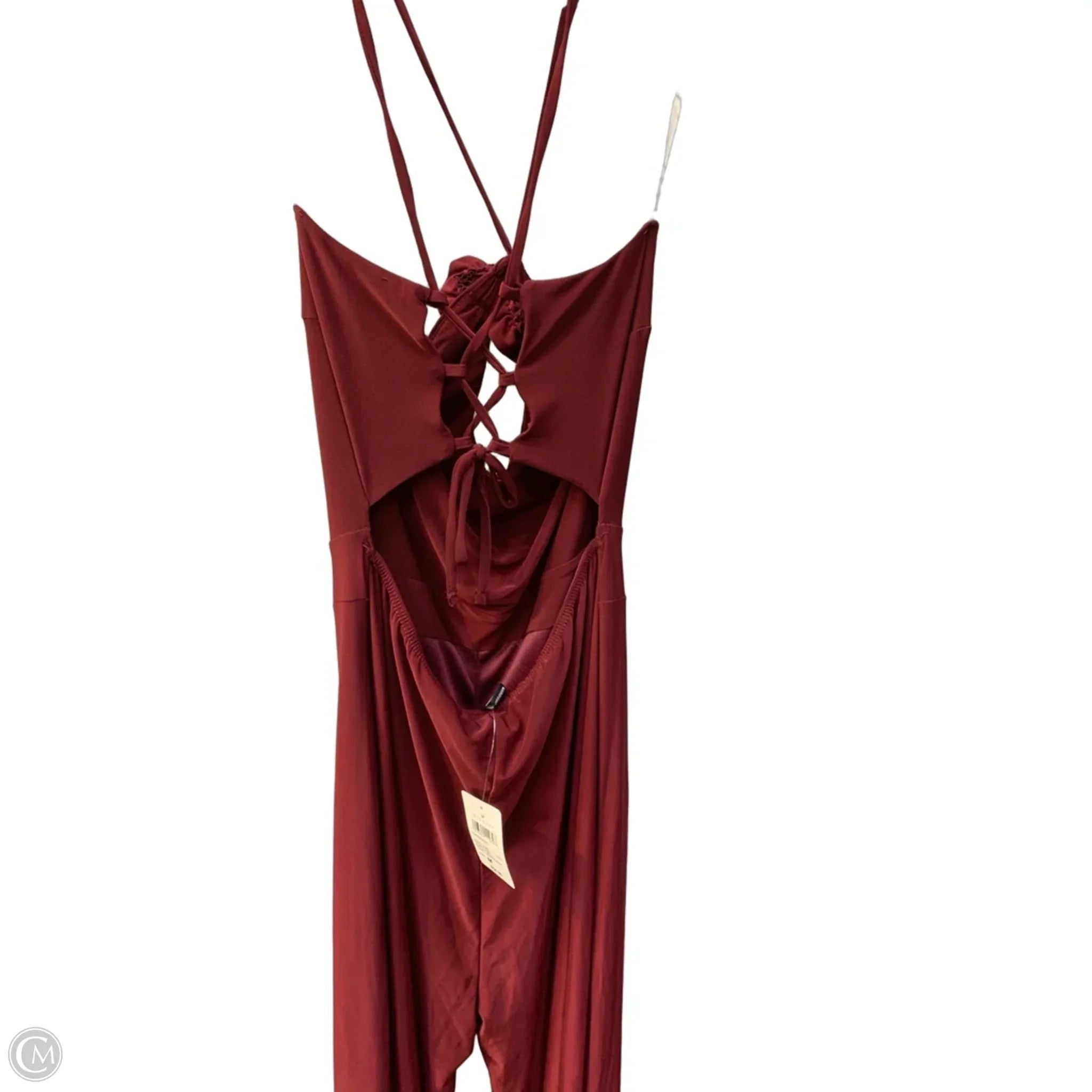 Jumpsuit By Windsor In Maroon, Size: M