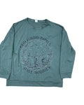 Sweatshirt Crewneck By Clothes Mentor In Green, Size:Xl