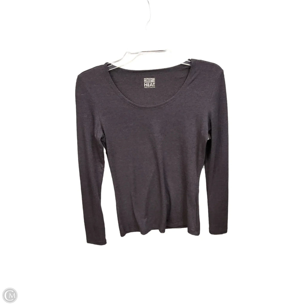 Athletic Top Long Sleeve Crewneck By 32 Degrees In Purple, Size: S