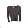 Athletic Top Long Sleeve Crewneck By 32 Degrees In Purple, Size: S