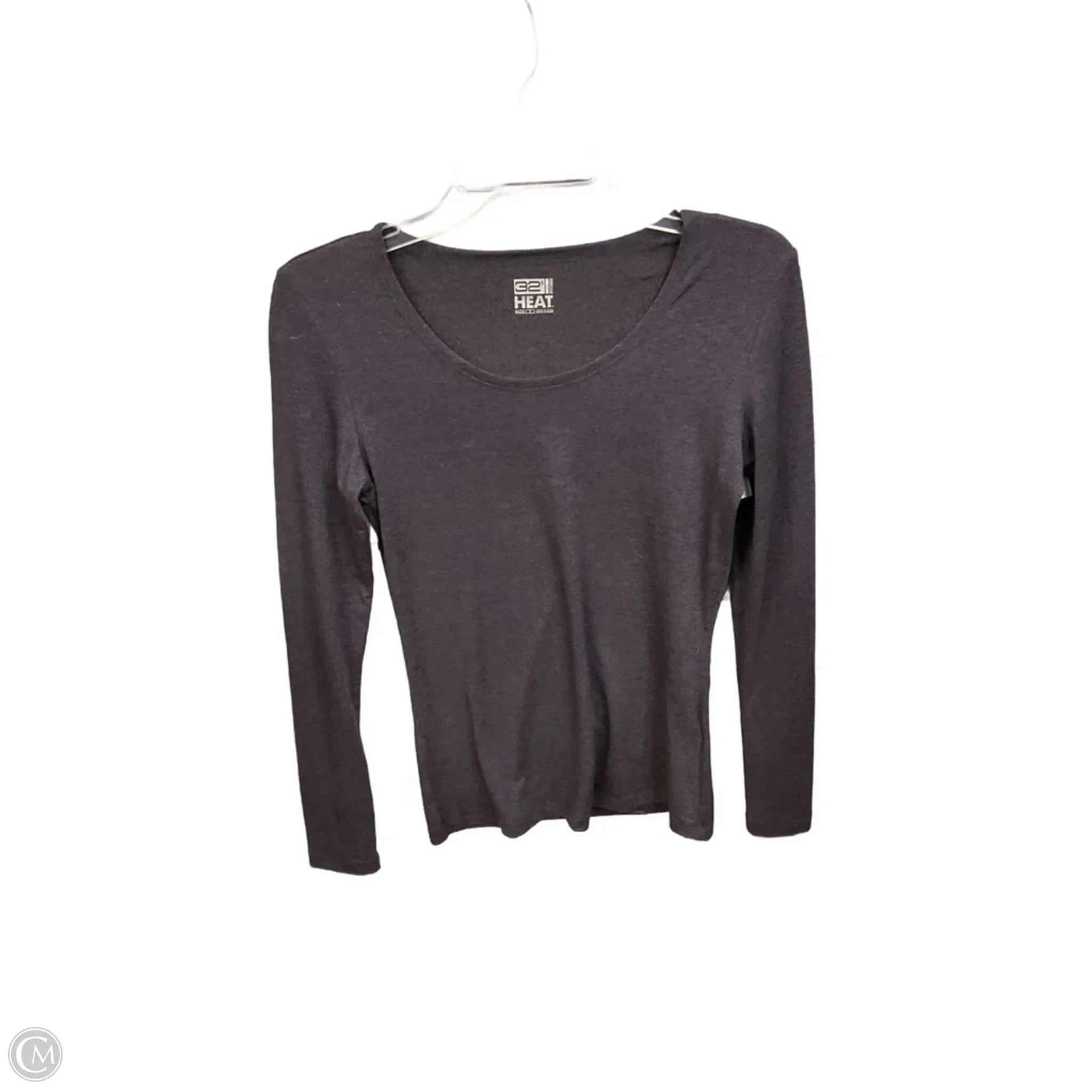 Athletic Top Long Sleeve Crewneck By 32 Degrees In Purple, Size: S