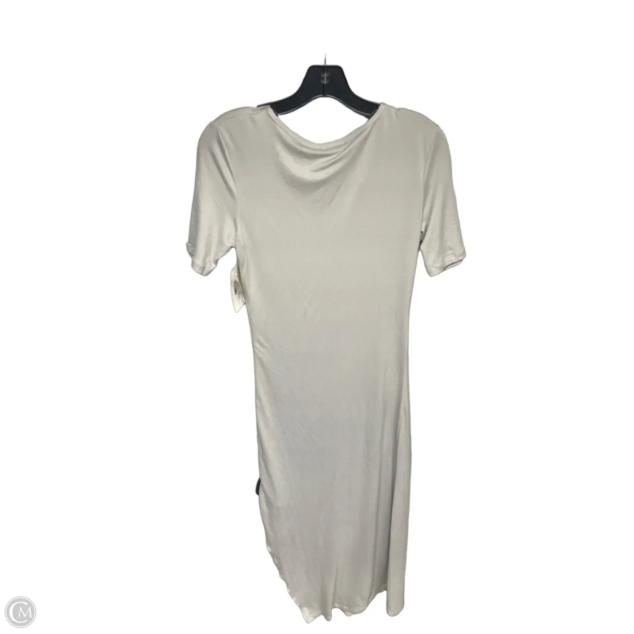 Dress Casual Midi By Clothes Mentor In Grey, Size: M