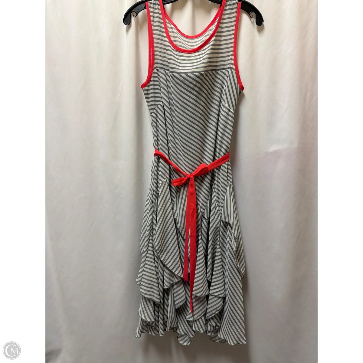Dress Casual Maxi By Clothes Mentor In Grey, Size: M