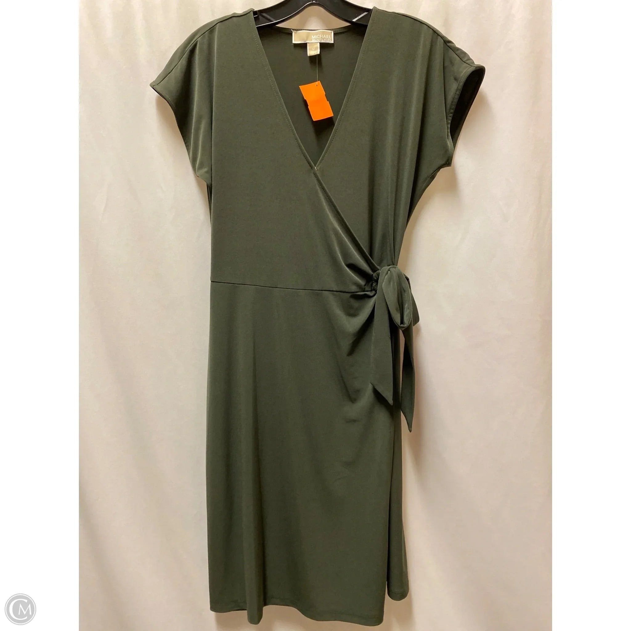 Dress Casual Midi By Michael By Michael Kors In Green, Size: M