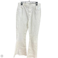 Jeans Flared By 7 For All Mankind In White, Size: 12