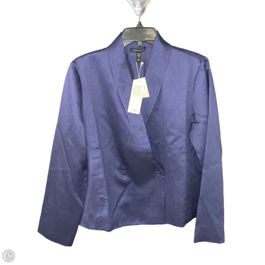 Jacket Other By Eileen Fisher In Blue, Size: S