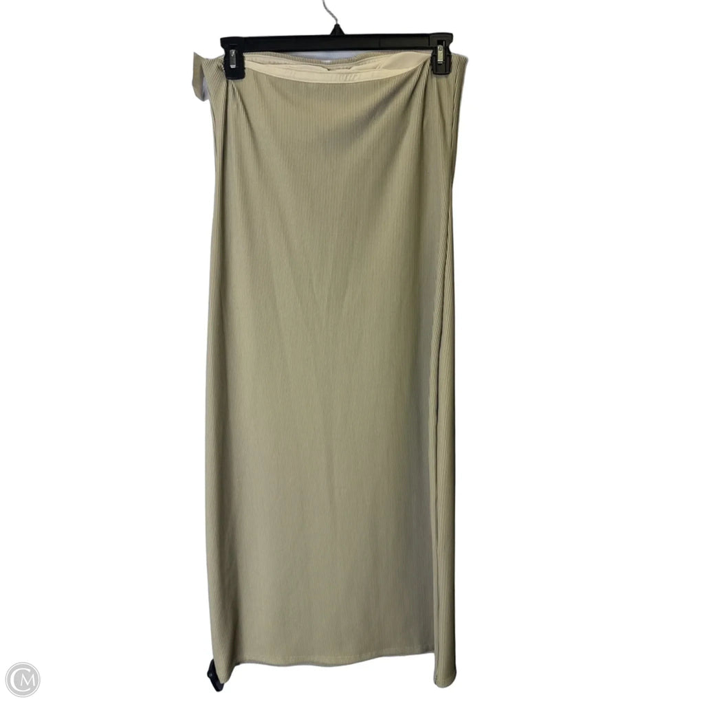 Dress Party Midi By Offline In Cream, Size: L
