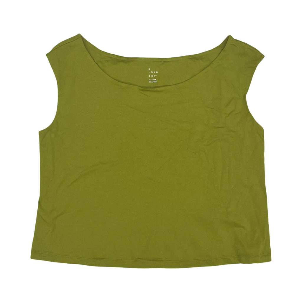 Tank Top By A New Day In Green, Size:Xxl