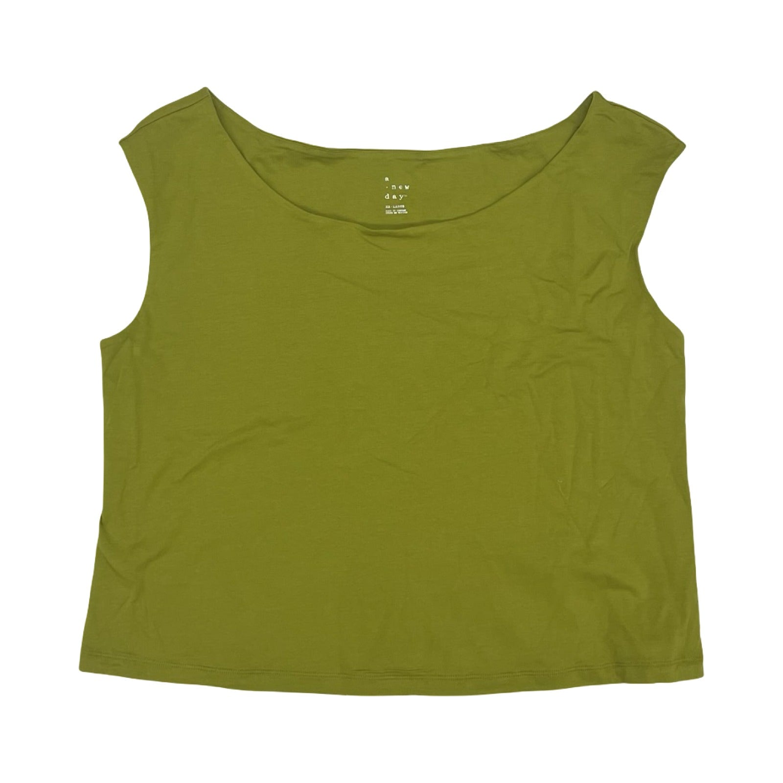 Tank Top By A New Day In Green, Size:Xxl