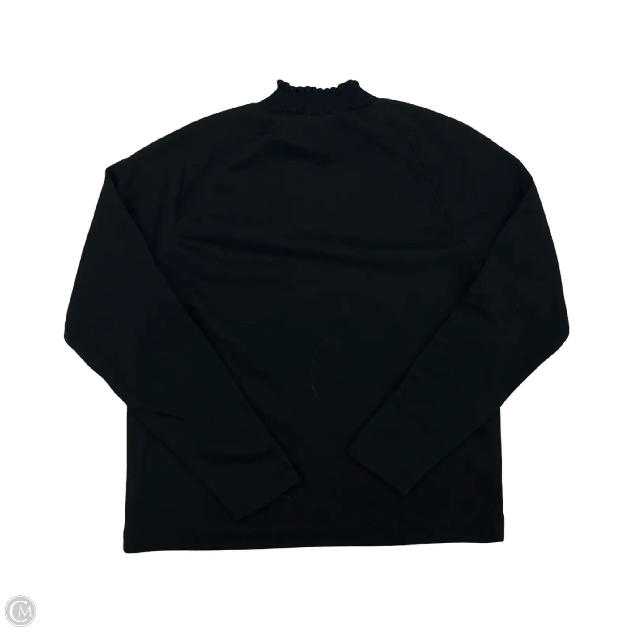 Top Long Sleeve By Loft In Black, Size: S
