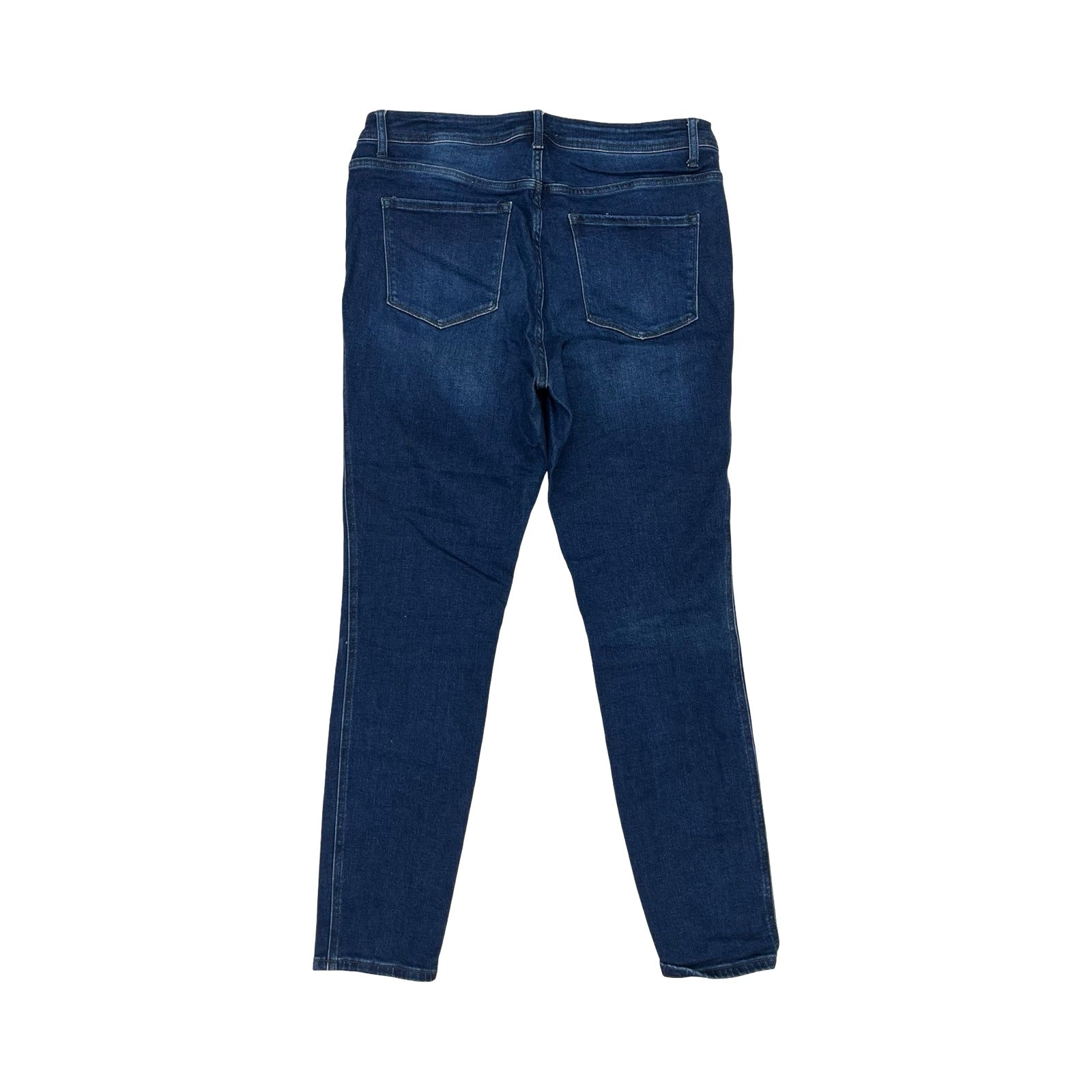 Jeans Skinny By Vervet In Blue Denim, Size:14