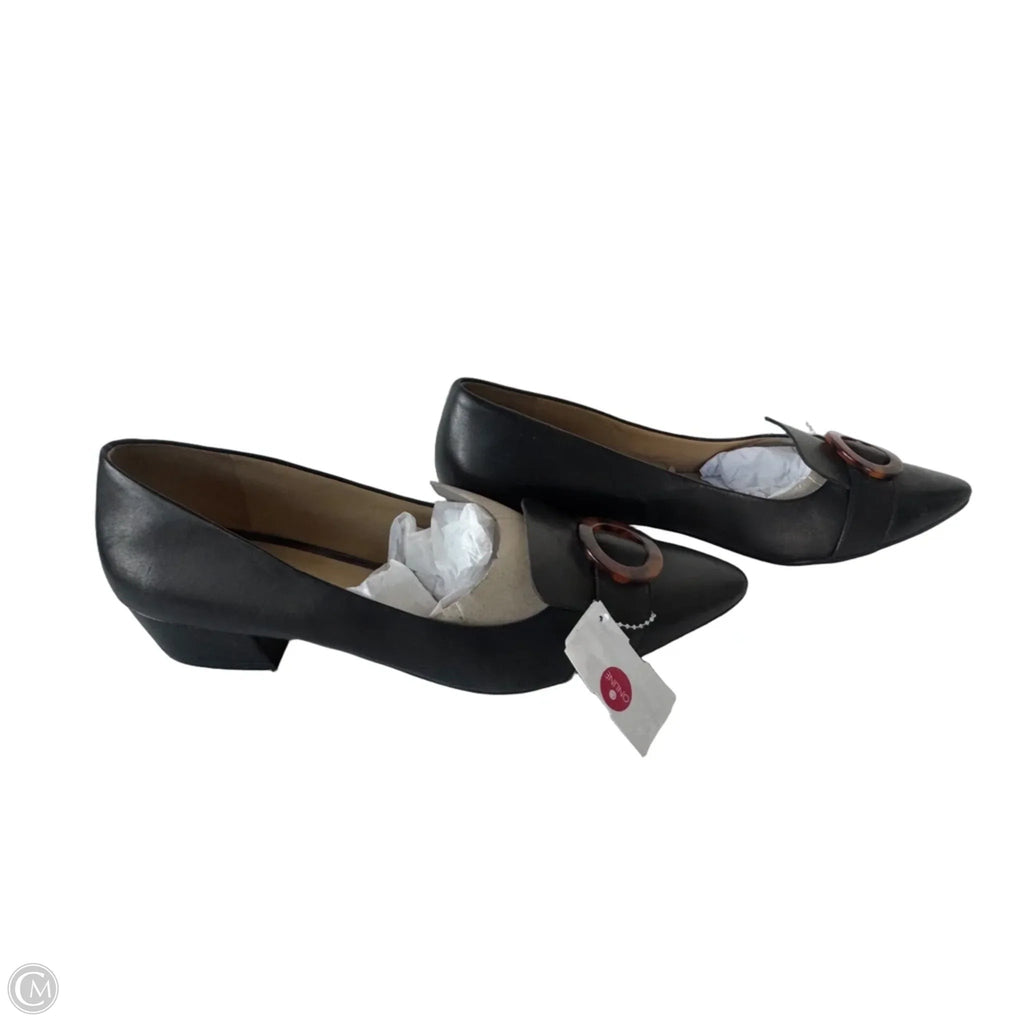 Shoes Flats By Naturalizer In Black & Brown, Size: 12