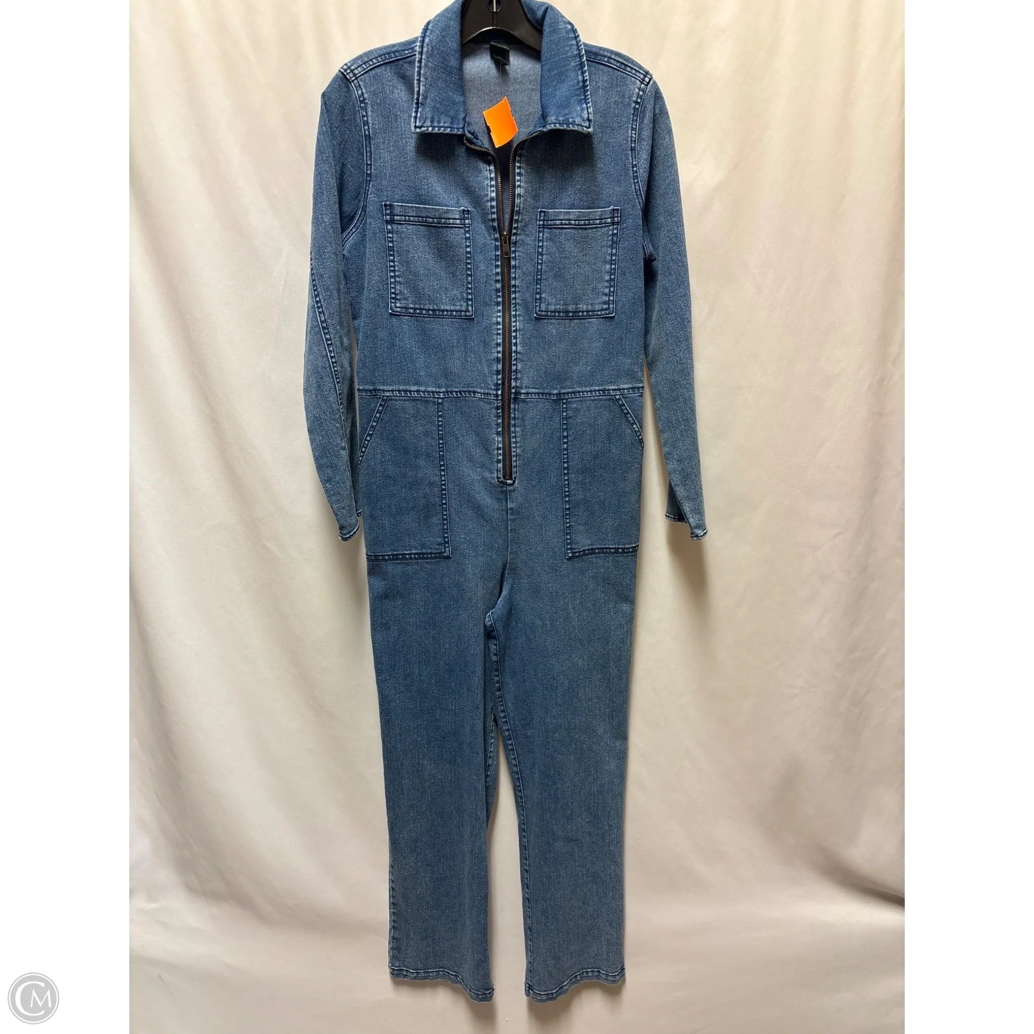 Jumpsuit By Wild Fable In Blue Denim, Size: S