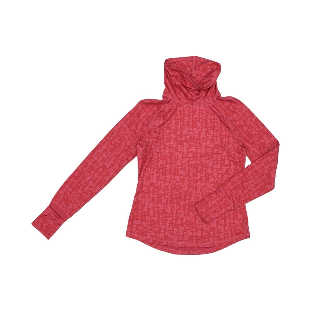 Athletic Top Ls Collar By Exertek In Pink, Size:S
