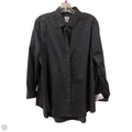 Blouse Long Sleeve By Chicos In Black, Size: L