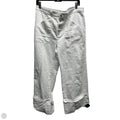 Jeans Wide Leg By Cinc A Sept In White Denim, Size: 16