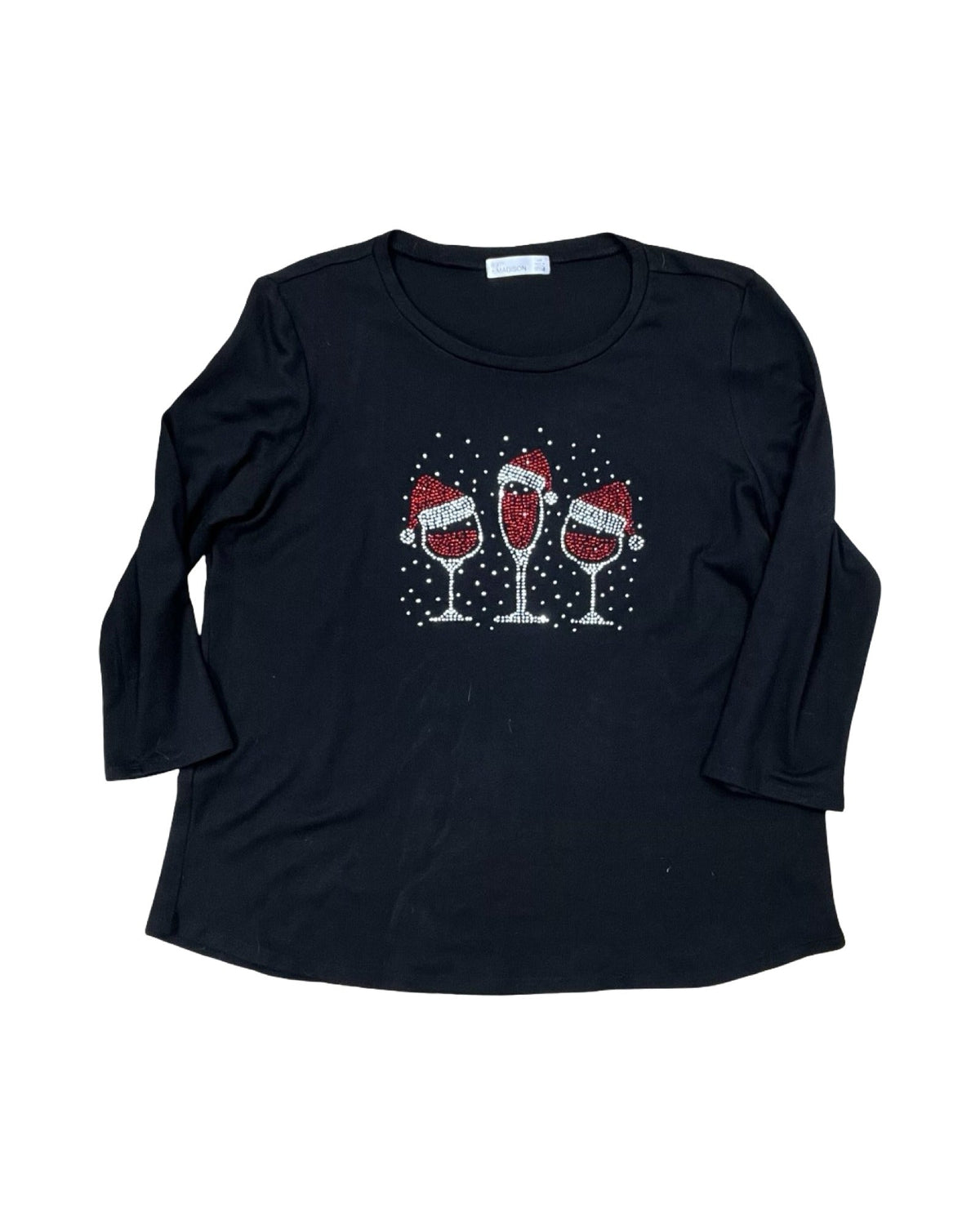 Top Ls By 89Th And Madison In Black, Size:L