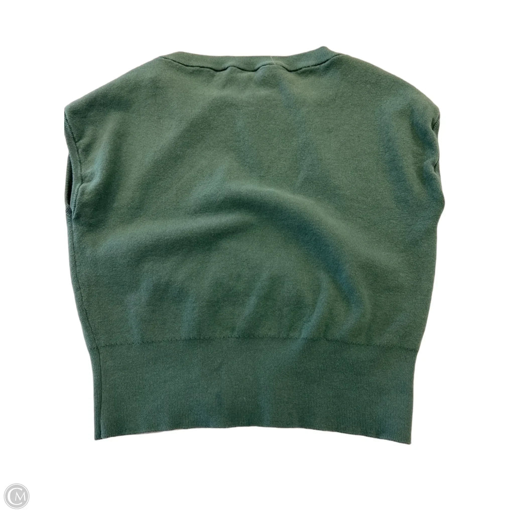 Sweater By Ann Taylor In Green, Size: L