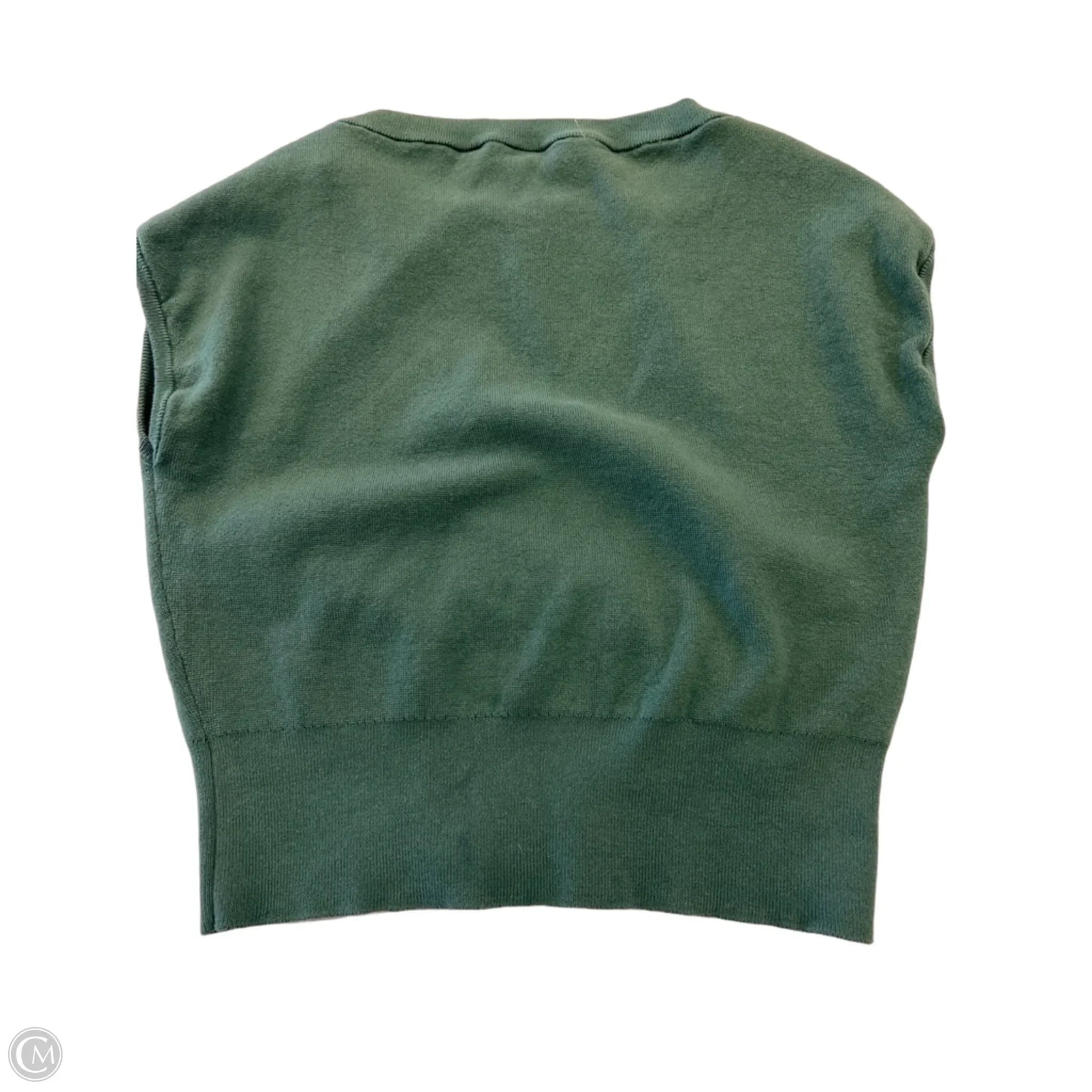 Sweater By Ann Taylor In Green, Size: L