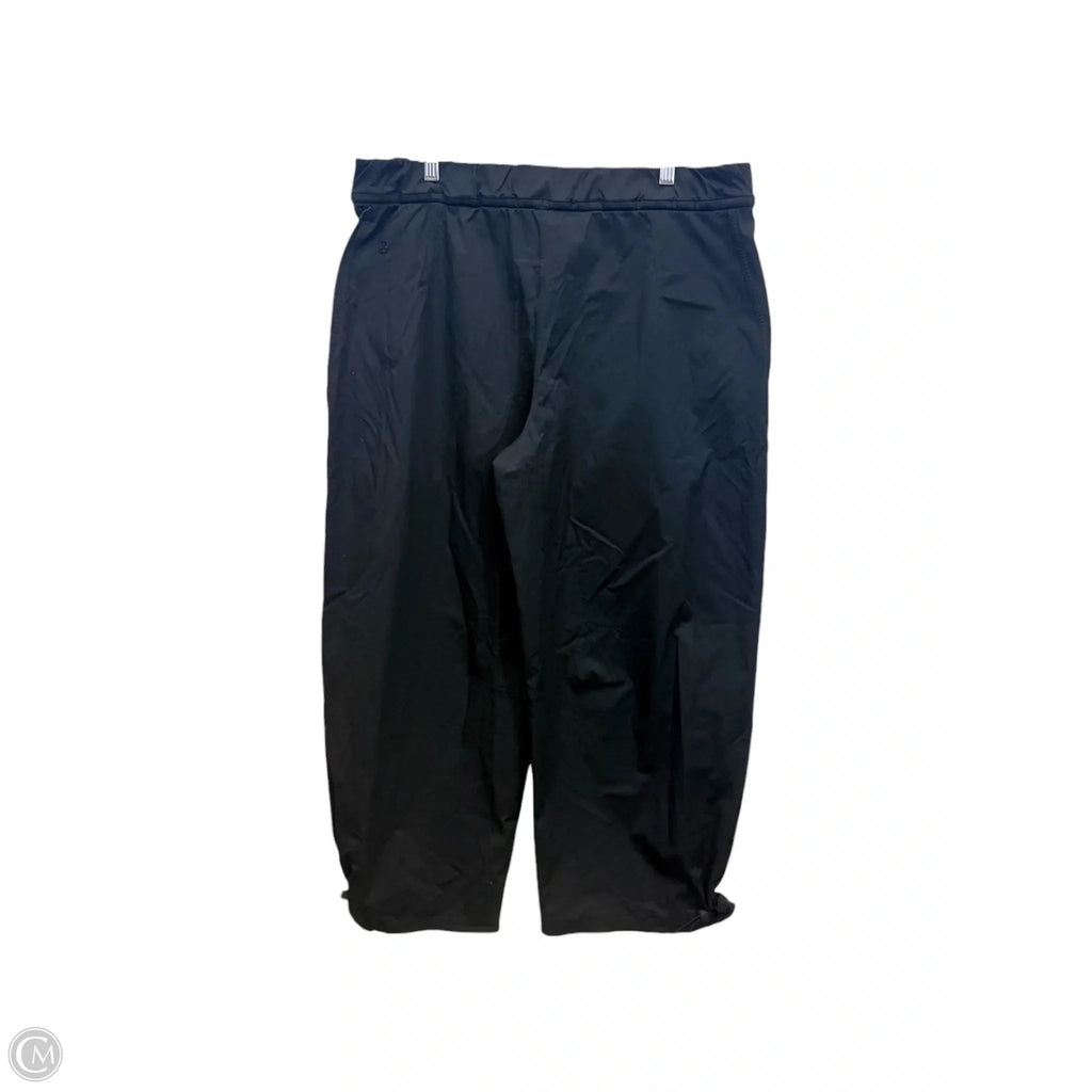 Athletic Pants By Lululemon In Black, Size: Xl