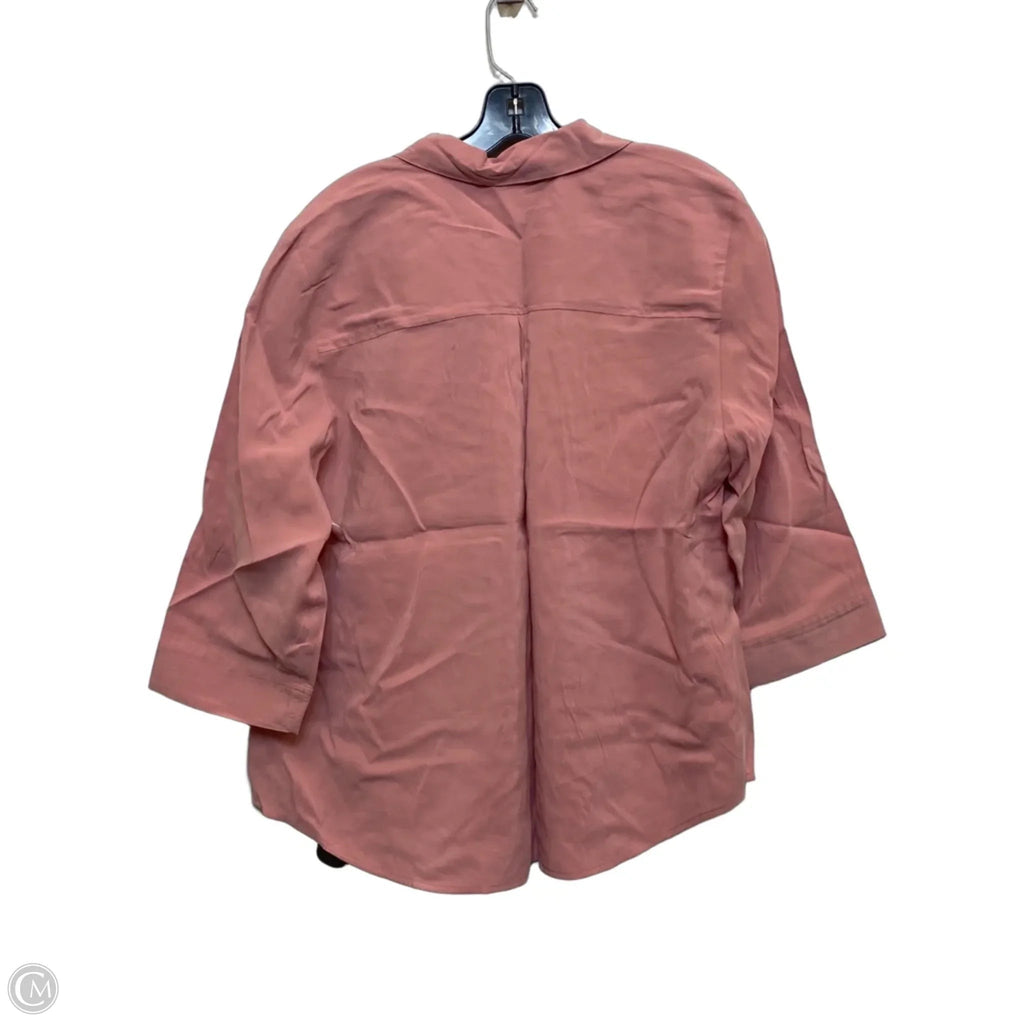 Top Long Sleeve By Chicos In Pink, Size: L
