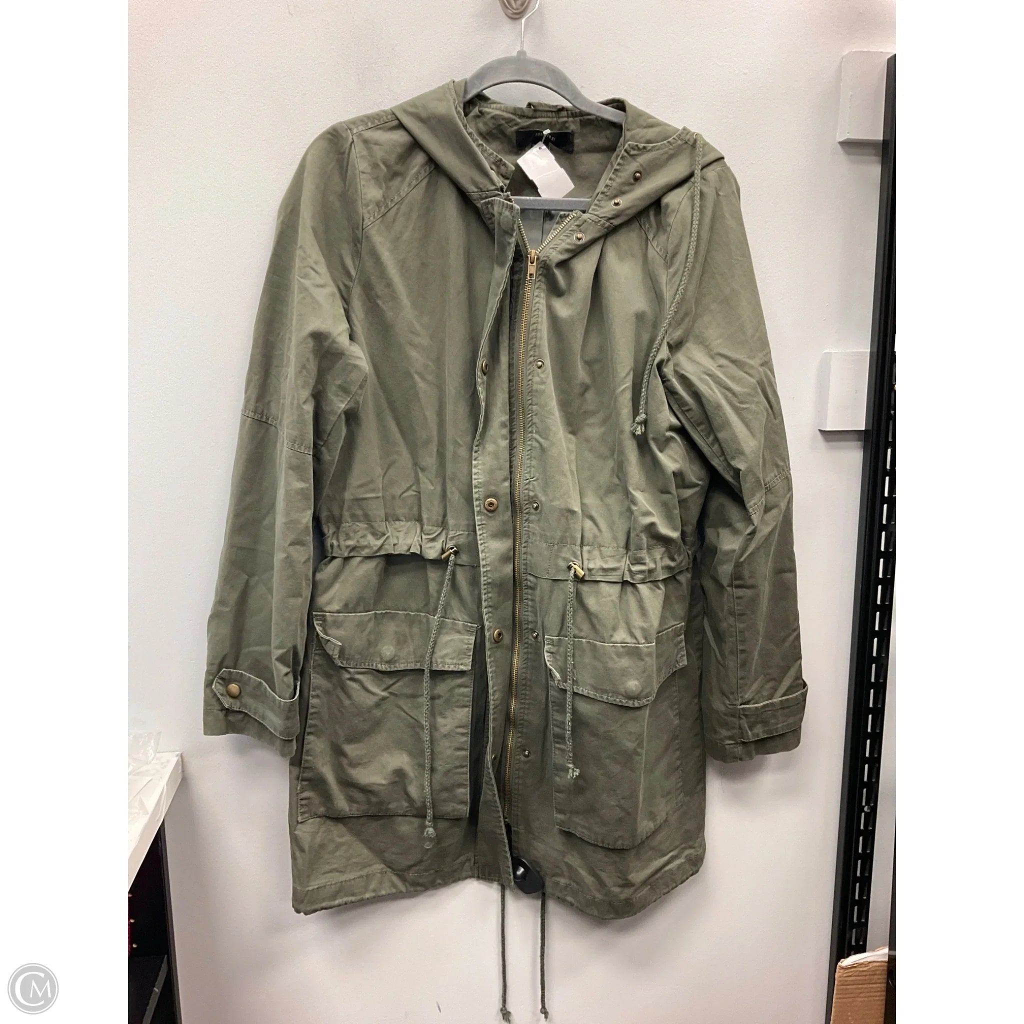 Jacket Other By Forever 21 In Green, Size: L