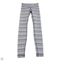 Athletic Leggings By Lululemon In Blue & White, Size: 4
