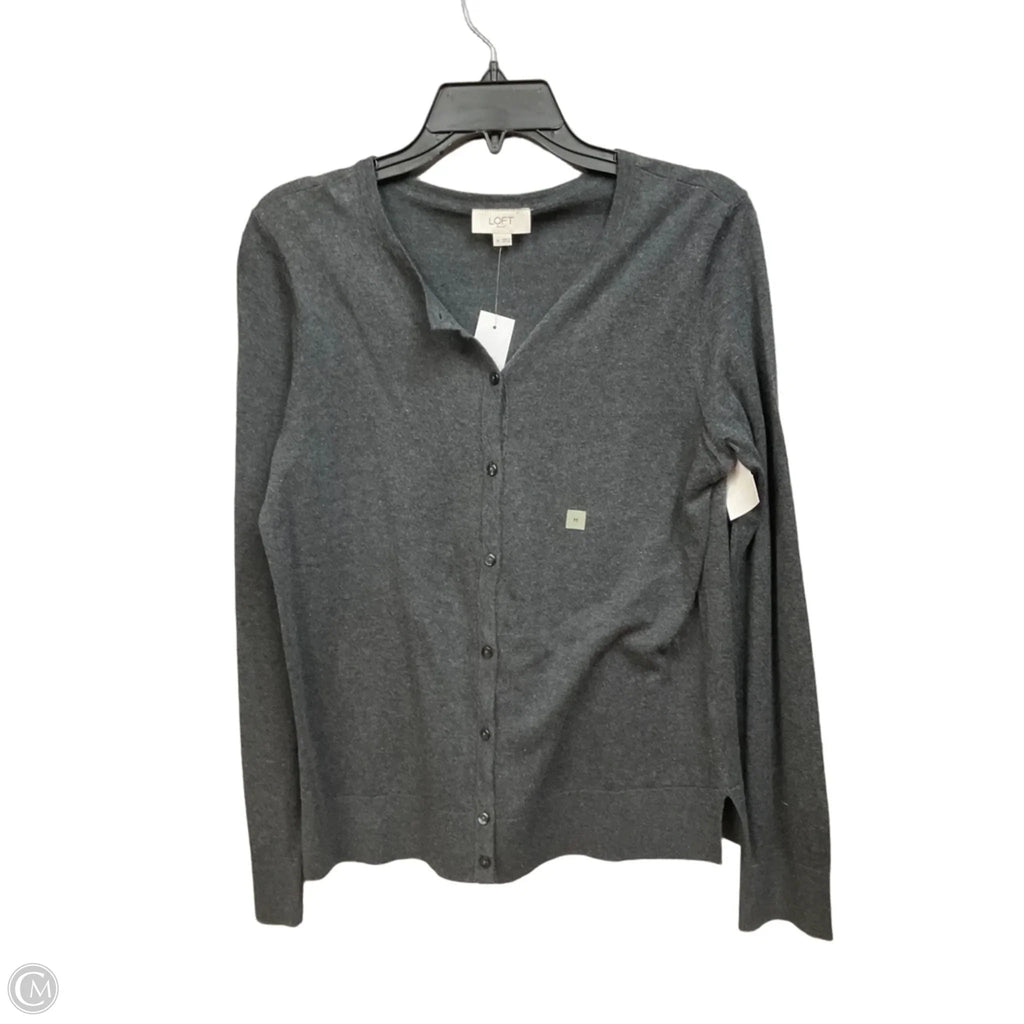 Cardigan By Loft In Grey, Size: M