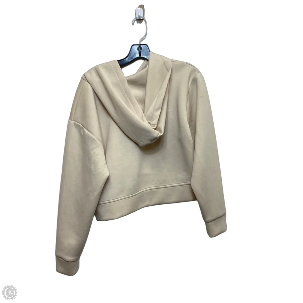 Sweatshirt Hoodie By A New Day In Tan, Size: M