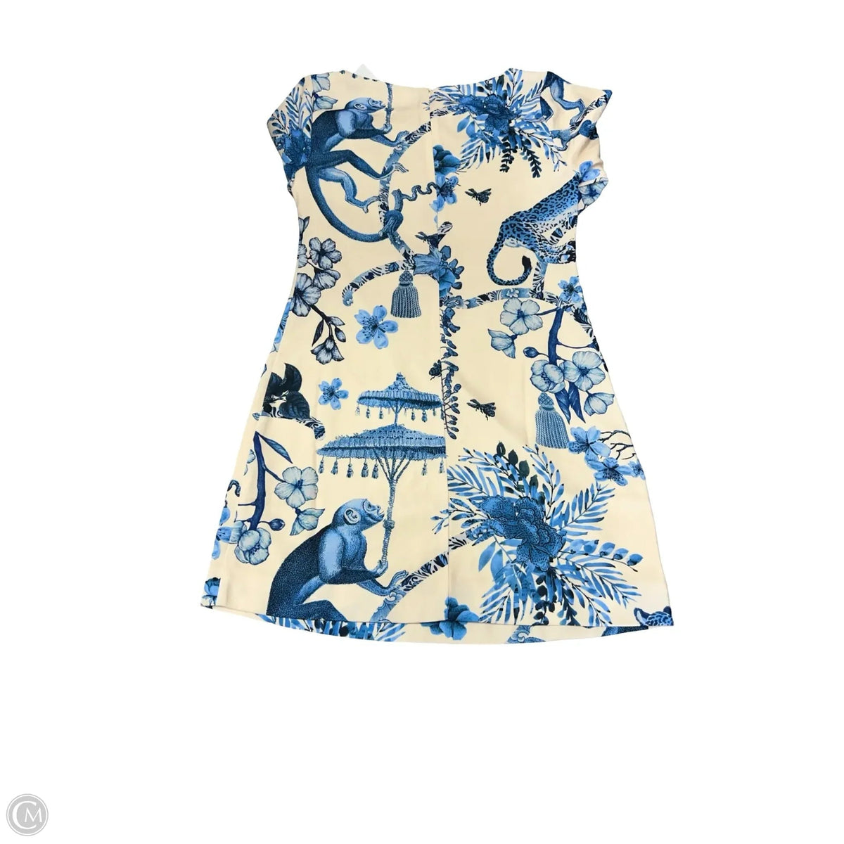 Dress Party Short By Cma In Blue & Cream, Size: Xs