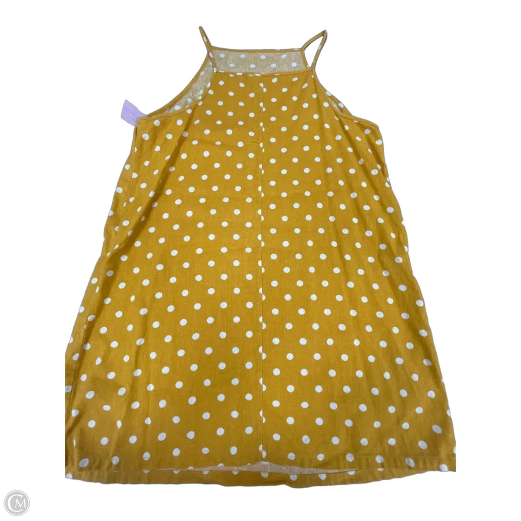 Dress Casual Short By Abound In Yellow, Size: L