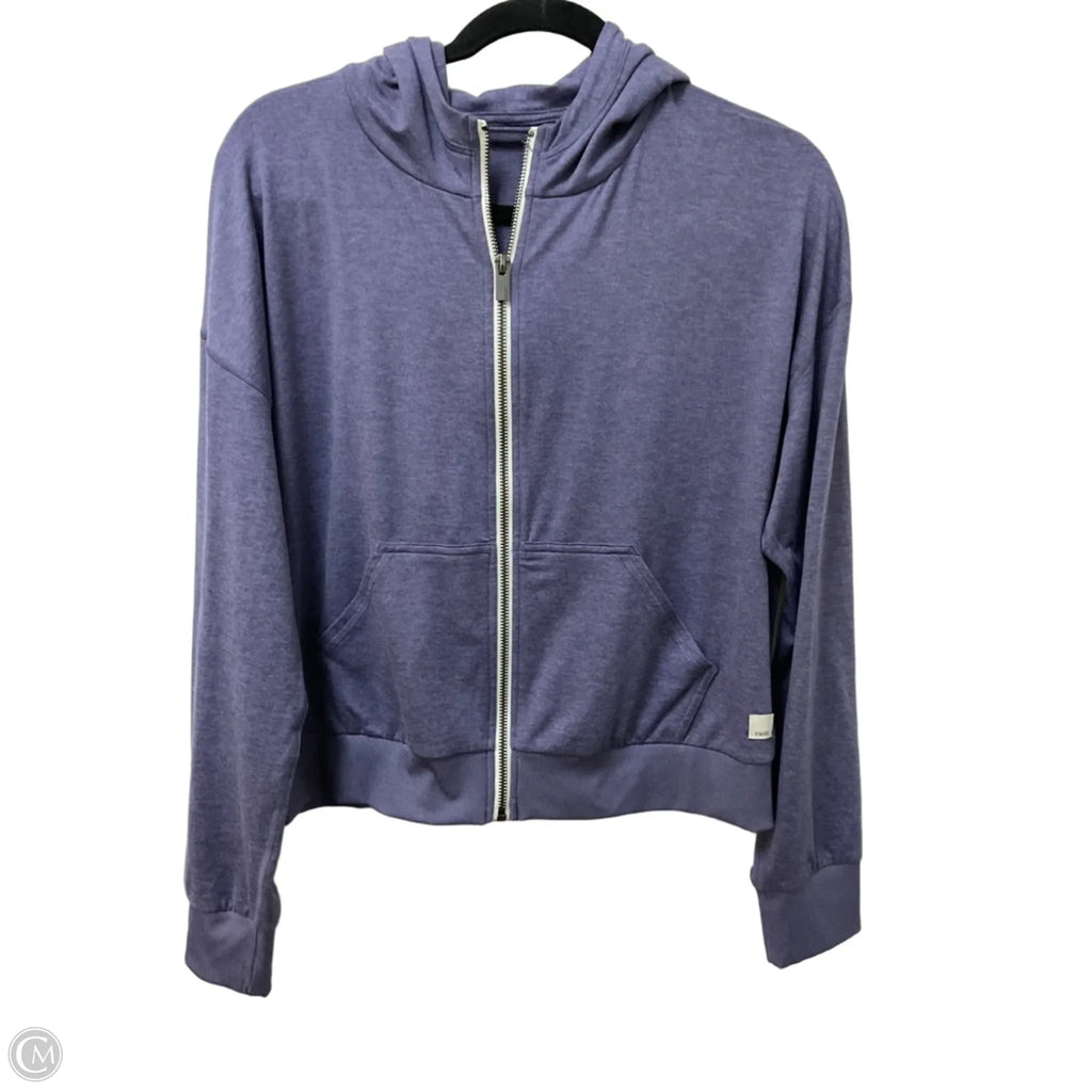 Athletic Jacket By Vuori In Purple, Size: M