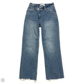 Jeans Straight By Abercrombie And Fitch In Blue Denim, Size: 0