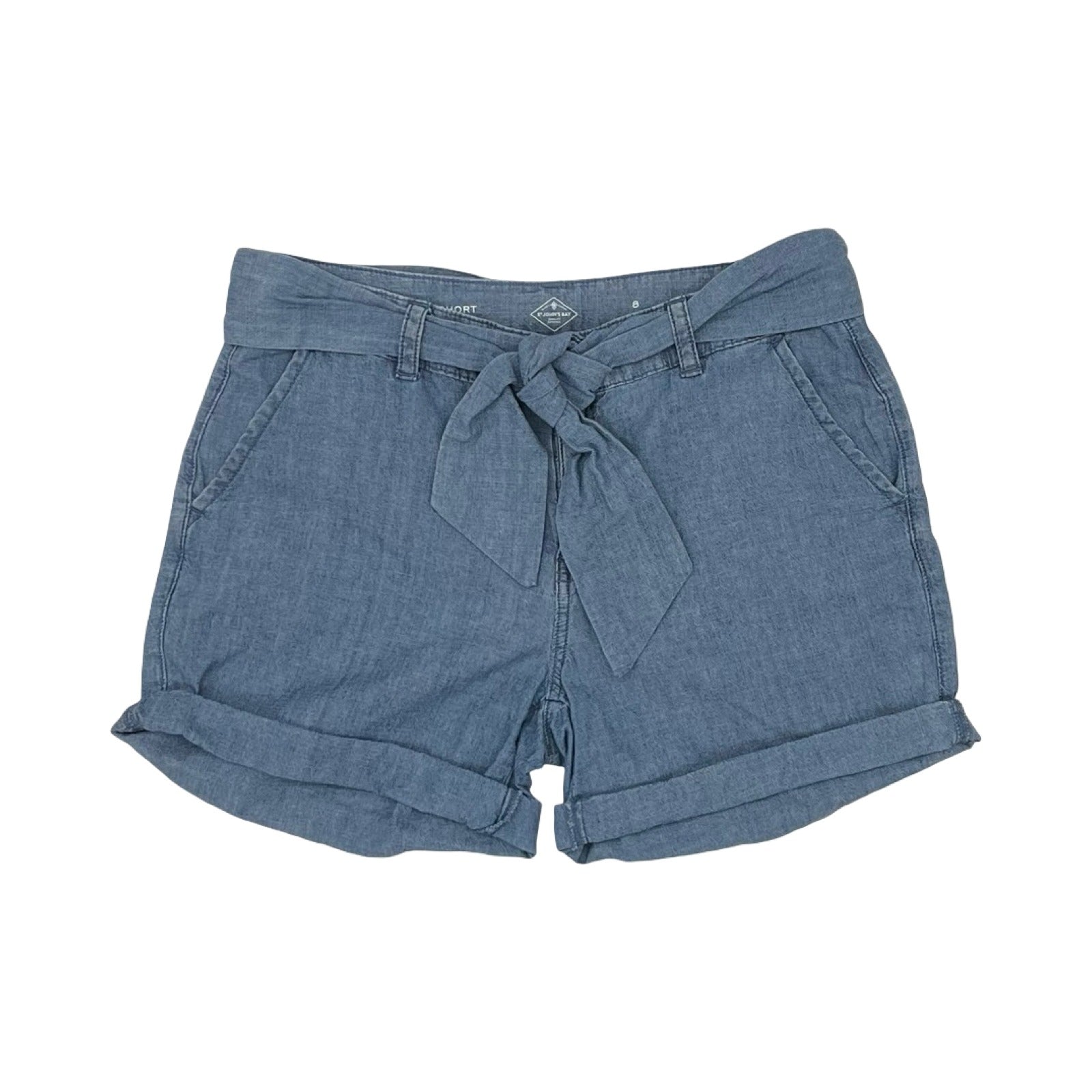 Shorts By St Johns Bay In Blue, Size:8