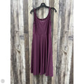 Athletic Dress By Cme In Maroon, Size: L