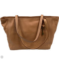 Handbag Leather By Patricia Nash, Size: Large